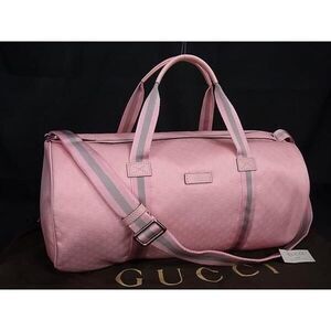 GUCCI GG Boston Bag Travel Pink